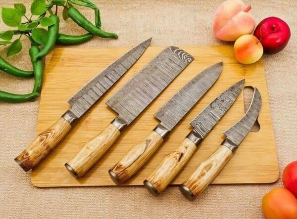 PREMIUM KITCHEN KNIFE SET ( 5 Piece ) - Image 4