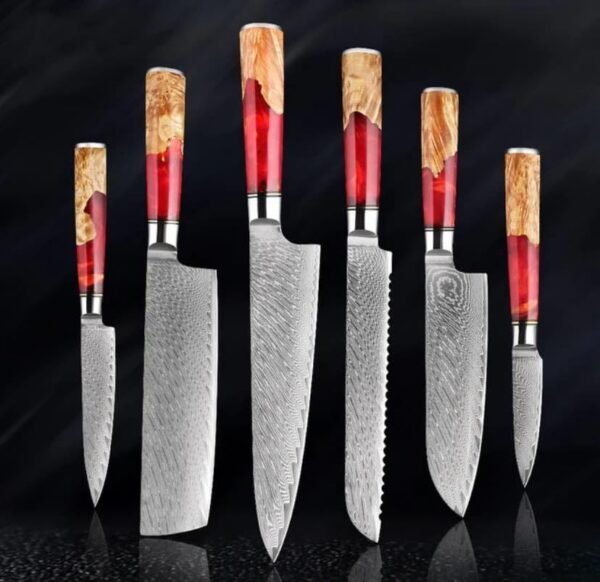 RED-BLOOD Premium Kitchen Knife Set - Image 4