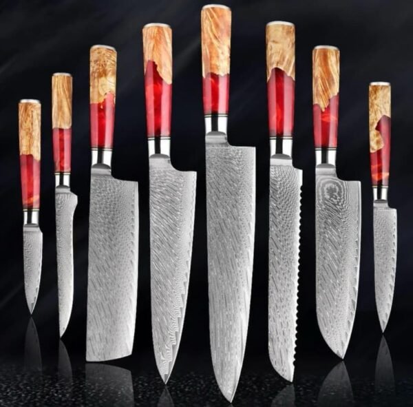 RED-BLOOD Premium Kitchen Knife Set - Image 3