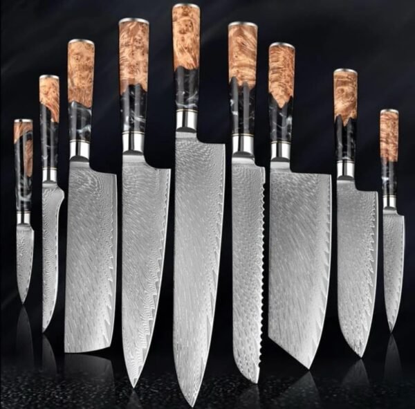 BLACK TIE Kitchen Knife set - Image 2