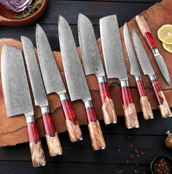 RED-BLOOD Premium Kitchen Knife Set - Image 5