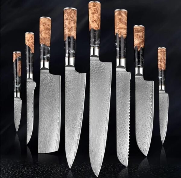 BLACK TIE Kitchen Knife set - Image 3